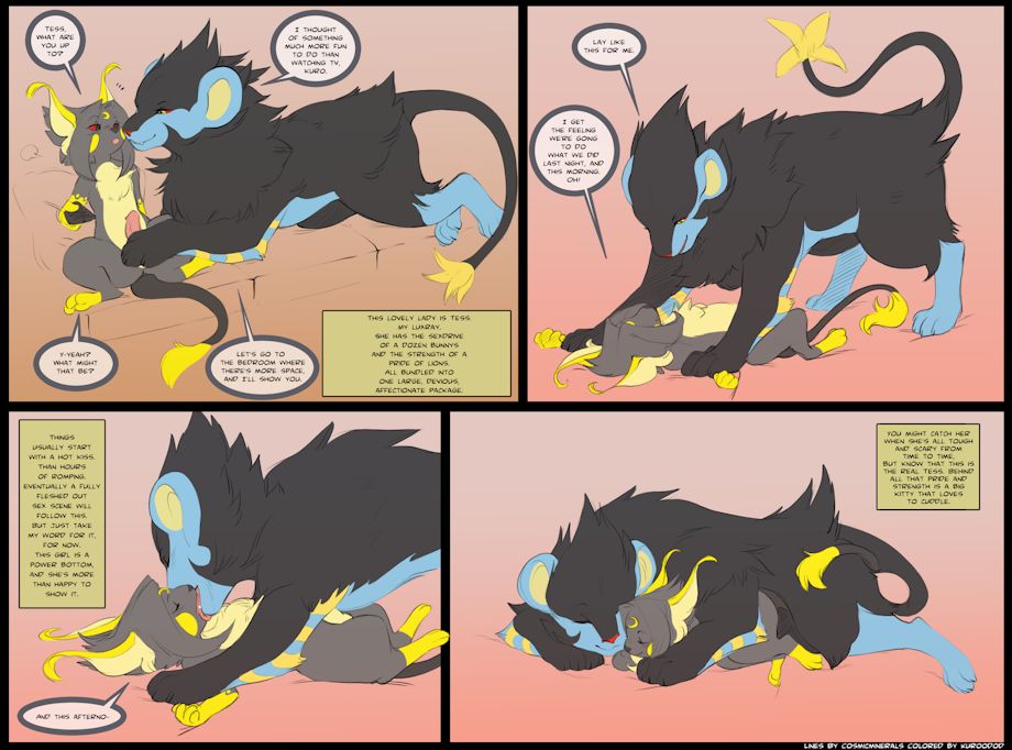 Luxray Porn Comic - Read (kuroodod) Luxray Love (english) Hentai Online porn ...