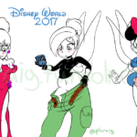 7429468 tink 2329445 Jessica Rabbit Kim Possible Minnie Mouse Peter Pan Tinker Bell Who Framed Roger Rabbit cosplay plcraig