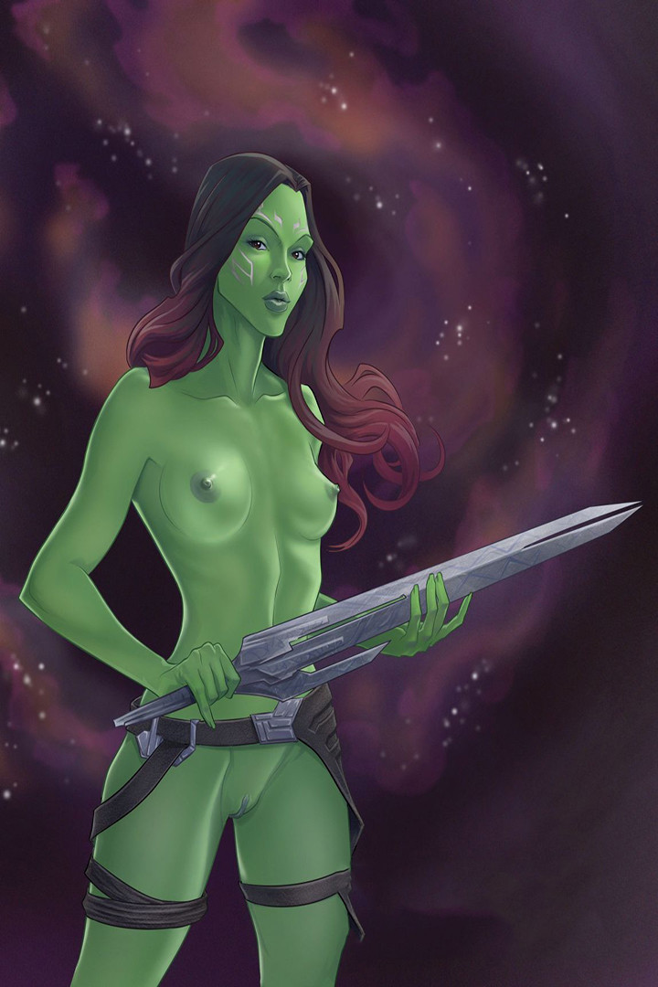 Marvel Sluts - Gamora.