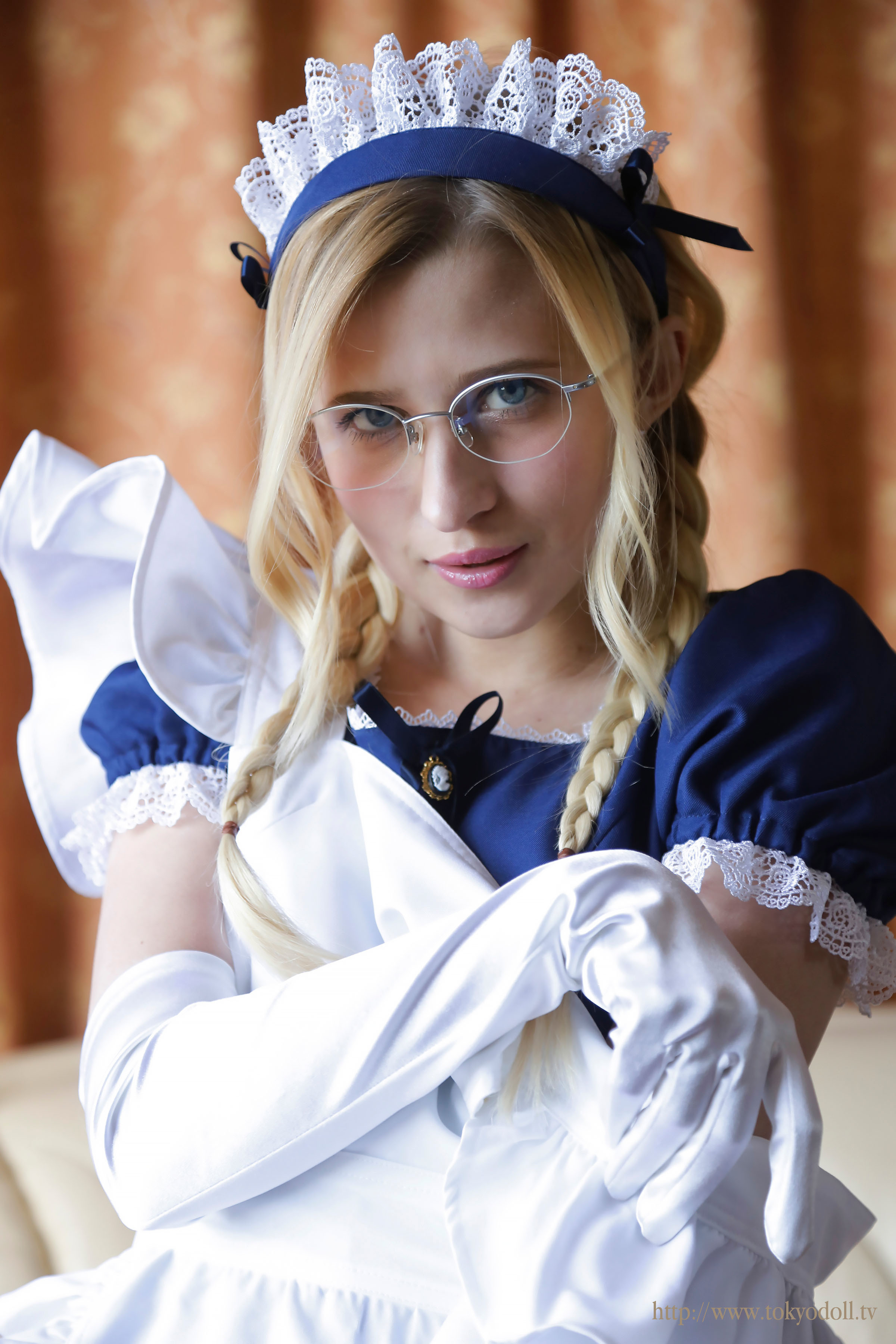 Read Nerdy Cosplay Blonde Shows Her Skimpy Panties Hentai Porns Manga And Porncomics Xxx