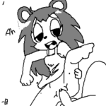 7441732 Z sable rule34 xxx 101252 animal crossing animated bouncing breasts female long hair male minus8 monochrome nintendo sample