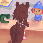 7441732 Z sable rule34 xxx 1075234 ahoge animal crossing animal crossing girl ass butt crack lamm naked apron sable able sample