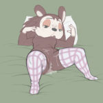 7441732 Z sable rule34 xxx 2290046 animal crossing anonymous (artist) anthro blush breasts brown fur clothing creampie sample