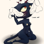 7501370 Z nitw mae rule34 xxx 2366434 anthro ball fondling balls black nose breasts colored drooling ebvert (artist) english text sample