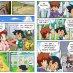 1235338 hanako pikachu and satoshi pokemon and pokemon anime drawn by pokemoa 21