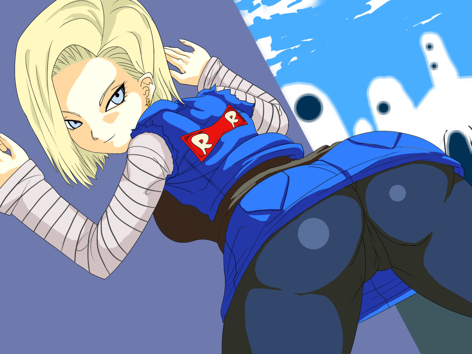 Blondies: Android 18.