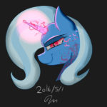 1144949 Fallen Trixie by PassigCamel