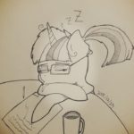 1144949 MLP tired twilight sparkle by PassigCamel