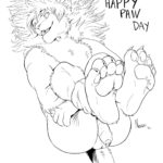 1286851 lion paws lineart
