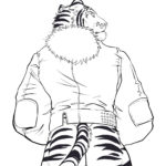 1286851 tiger back lineart