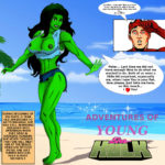 1288999 2650602 Jennifer Walters Marvel She Hulk Spider Man edit manic