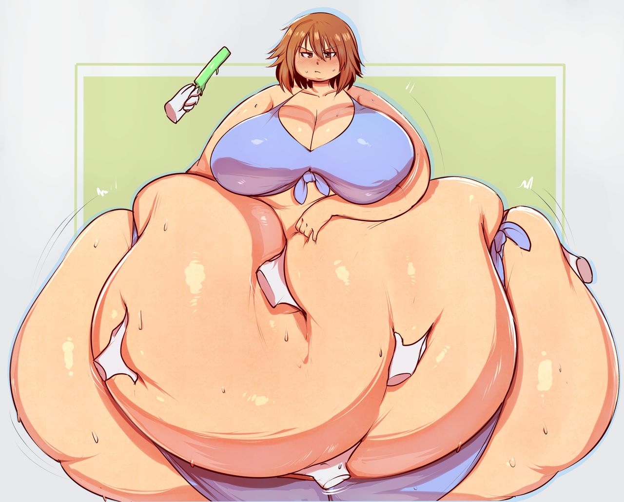 Порно аниме толстые фото 69