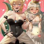 1292223 boo and bowsette mario series new super mario bros u deluxe and nintendo drawn by bsue sample 0a4a6f45f85eb2ba95563a4c04cb4cfe