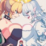 1292223 bowsette mario and princess king boo luigi s mansion mario series and new super mario bros u deluxe drawn by sungwon sample 24b5f624616cf384709a5078d681cdf6