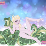 1121072 489229 elsa loves kaa by Ironwolfxxx