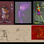 1121079 Character designs by 14 bis