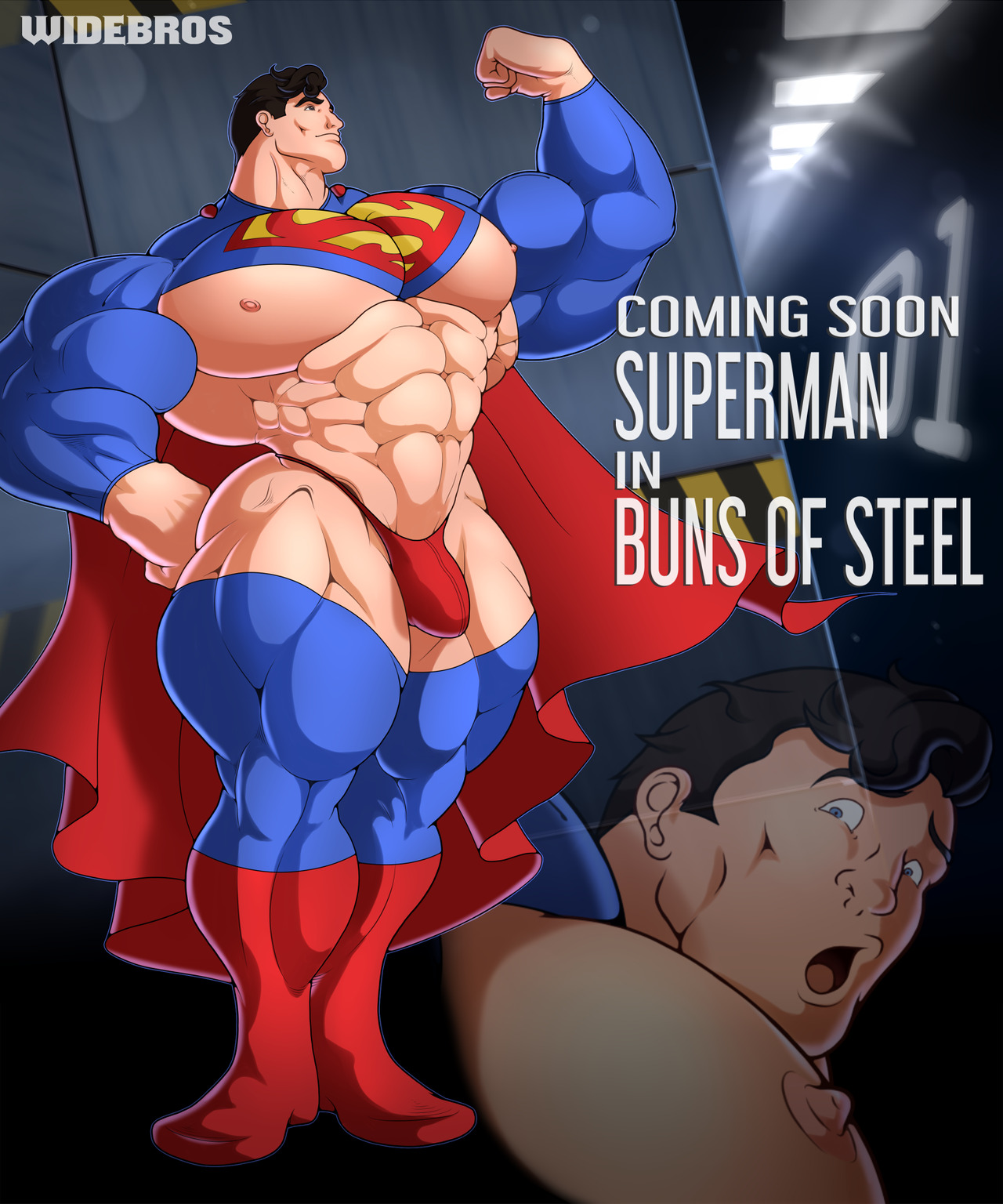 Read WideBros Superman In Buns Of Steel Hentai Porns M