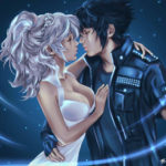 1345183 62909386 p0 Noctis and Luna. A kiss.