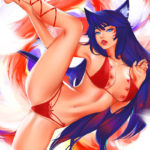 1345183 71041192 p0 Ahri in red. Commission.