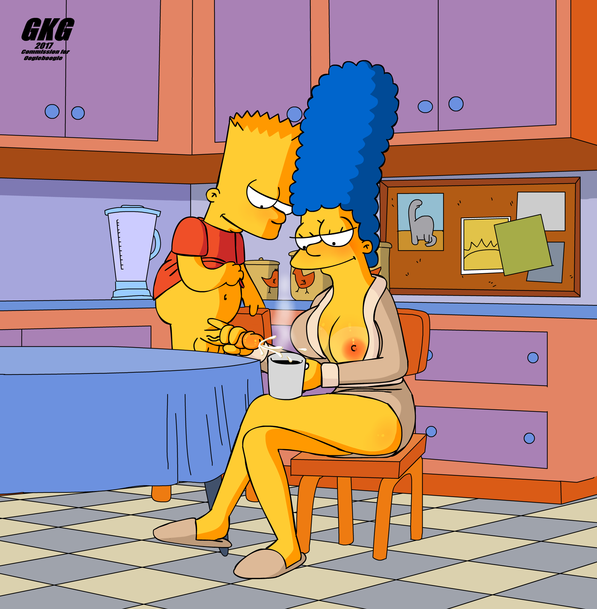 Porn and marge simpson bart Incest: Marge