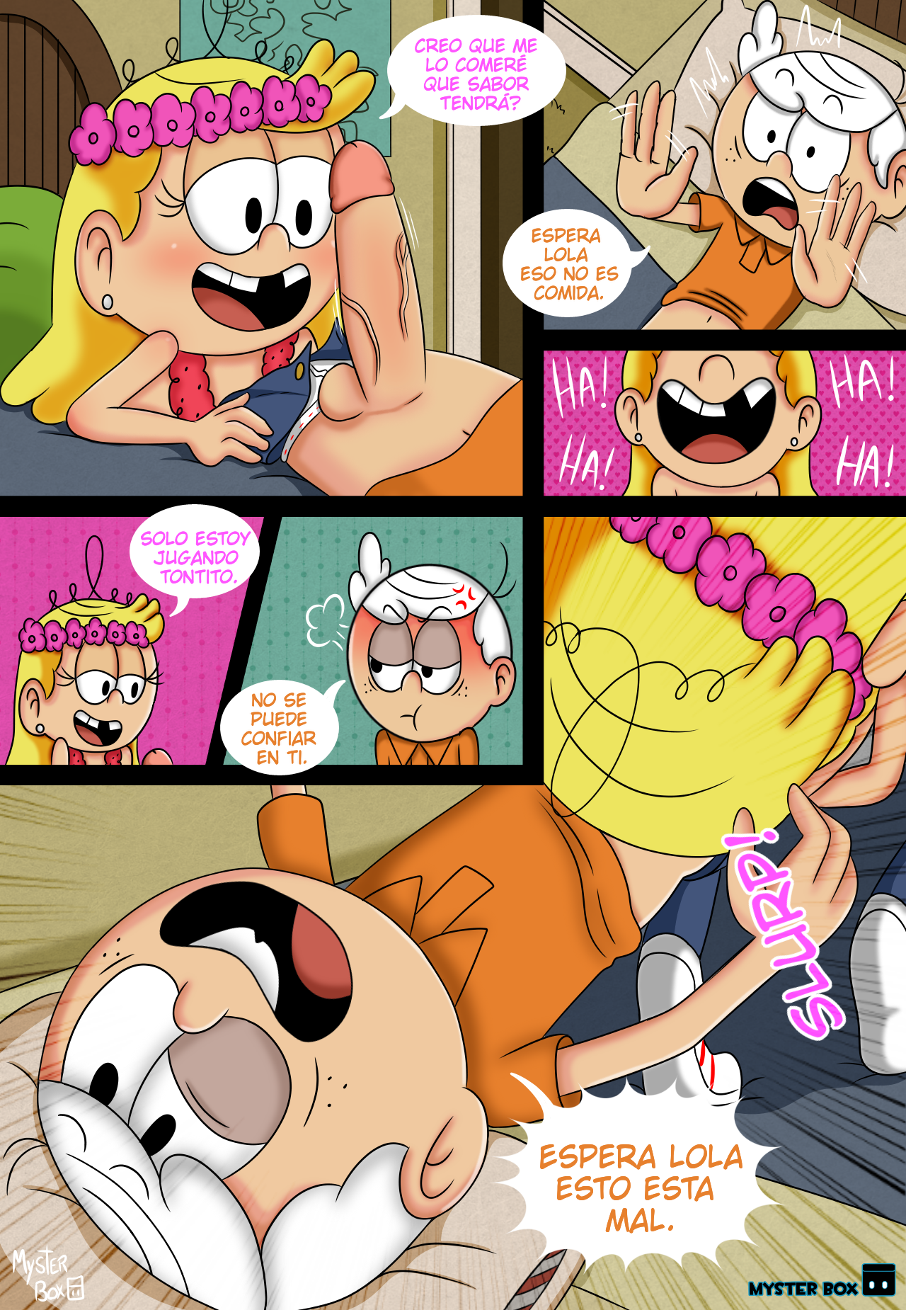 My loud house hentai manga фото 33