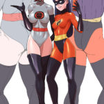 1364708 Elastigirl and Violet color classic