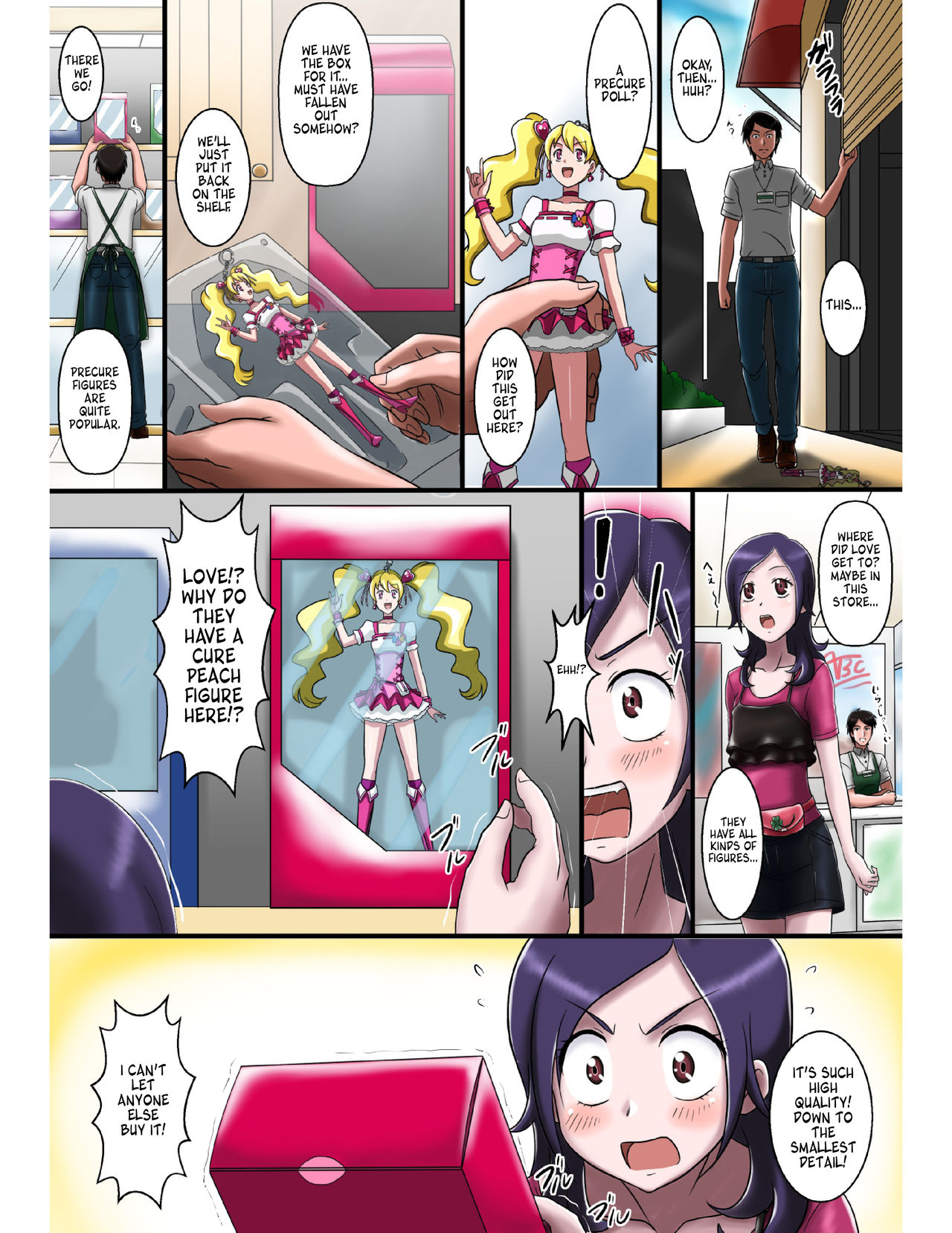 Transformation Hentai Comics