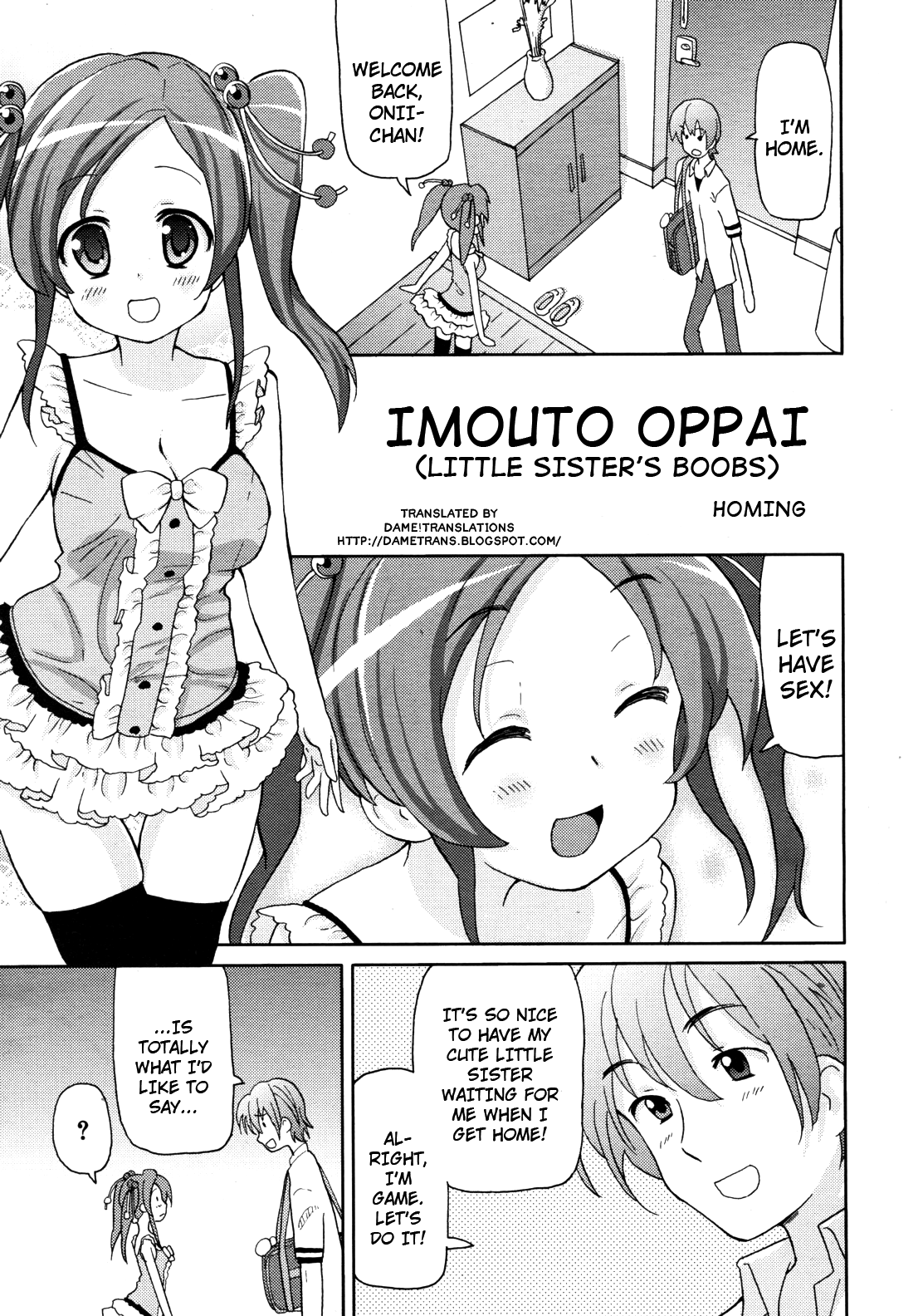 Read [Homing] Imouto Oppai (COMIC RiN 2011-05) [English] {Dame!trans}  Hentai Porns - Manga And Porncomics Xxx