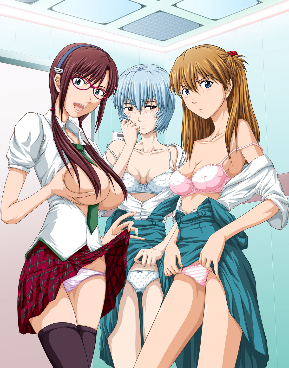 Anime evangelion hentai фото 107