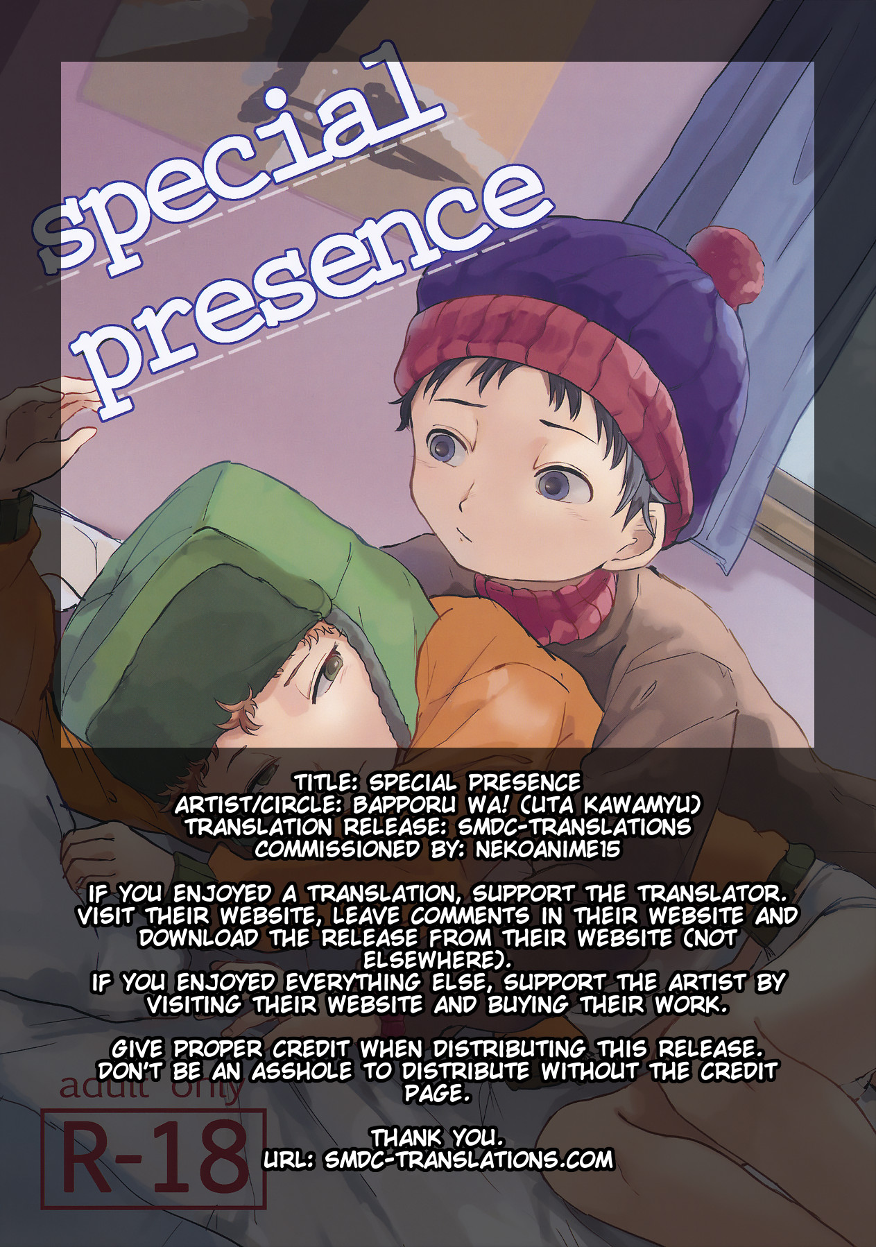 Read (SUPER25) [Bapporu Wa! (Utagawa Miu)] Special Presence (South Park)  [English] [SMDC] Hentai Porns - Manga And Porncomics Xxx