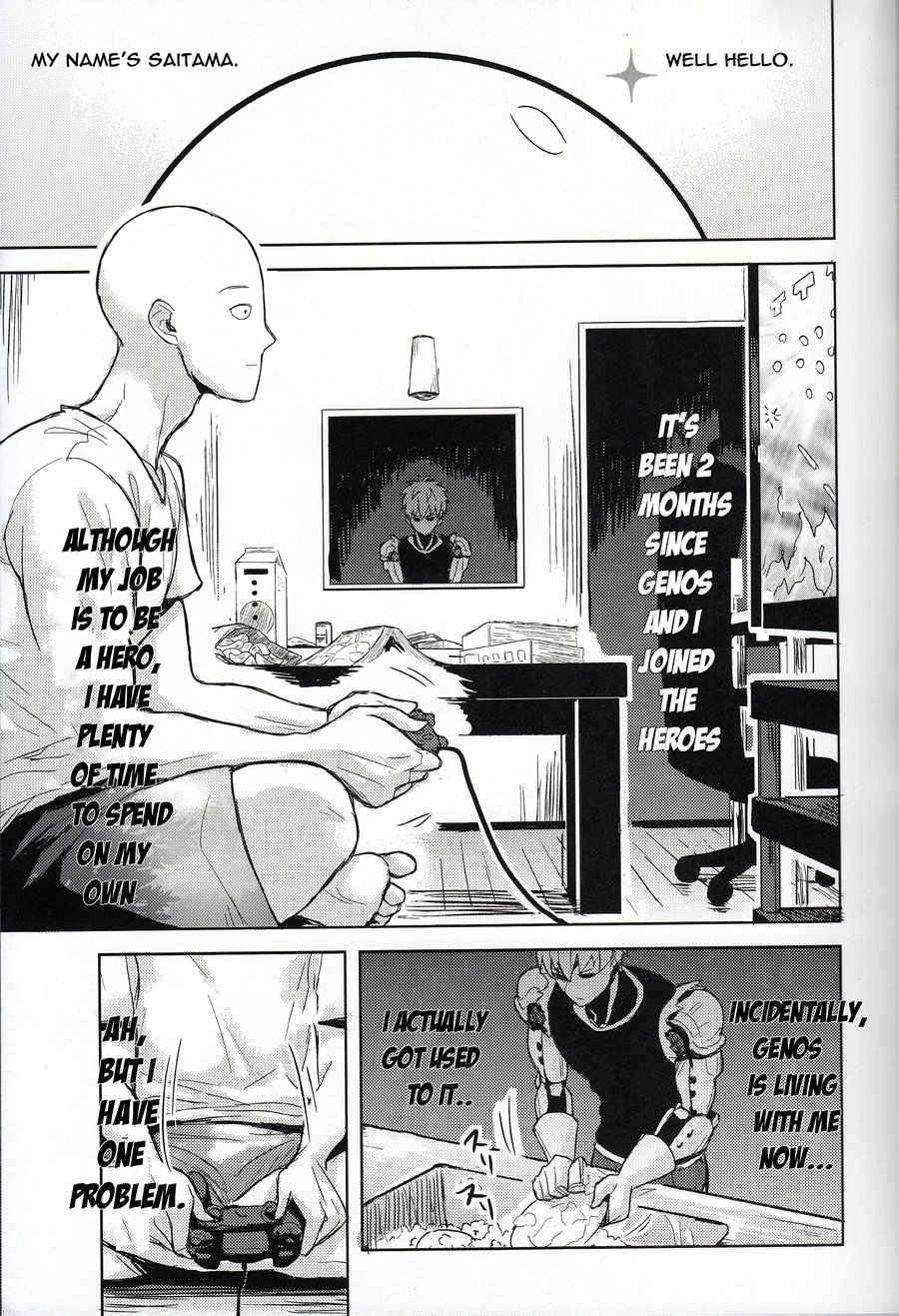 USED) [Boys Love (Yaoi) : R18] Doujinshi - One-Punch Man / Genos x