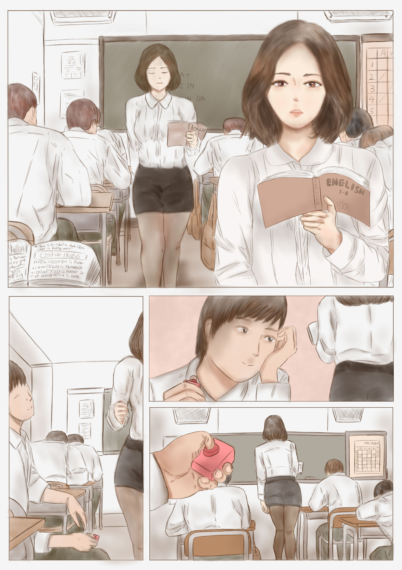 Read Cute Crossdressing Teacher Is My Own Slave Part Hentai Porns