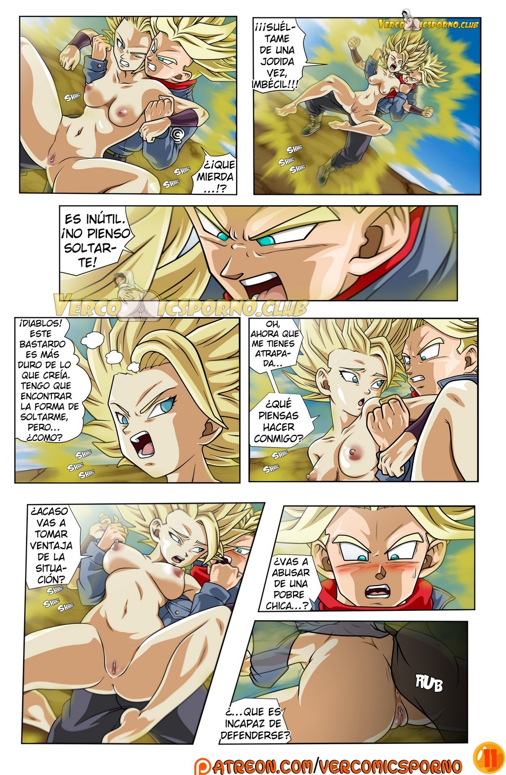 Read Drah Navlag Trunks Caulifla Dragon Ball Super Spanish Vcp Hentai Porns Manga