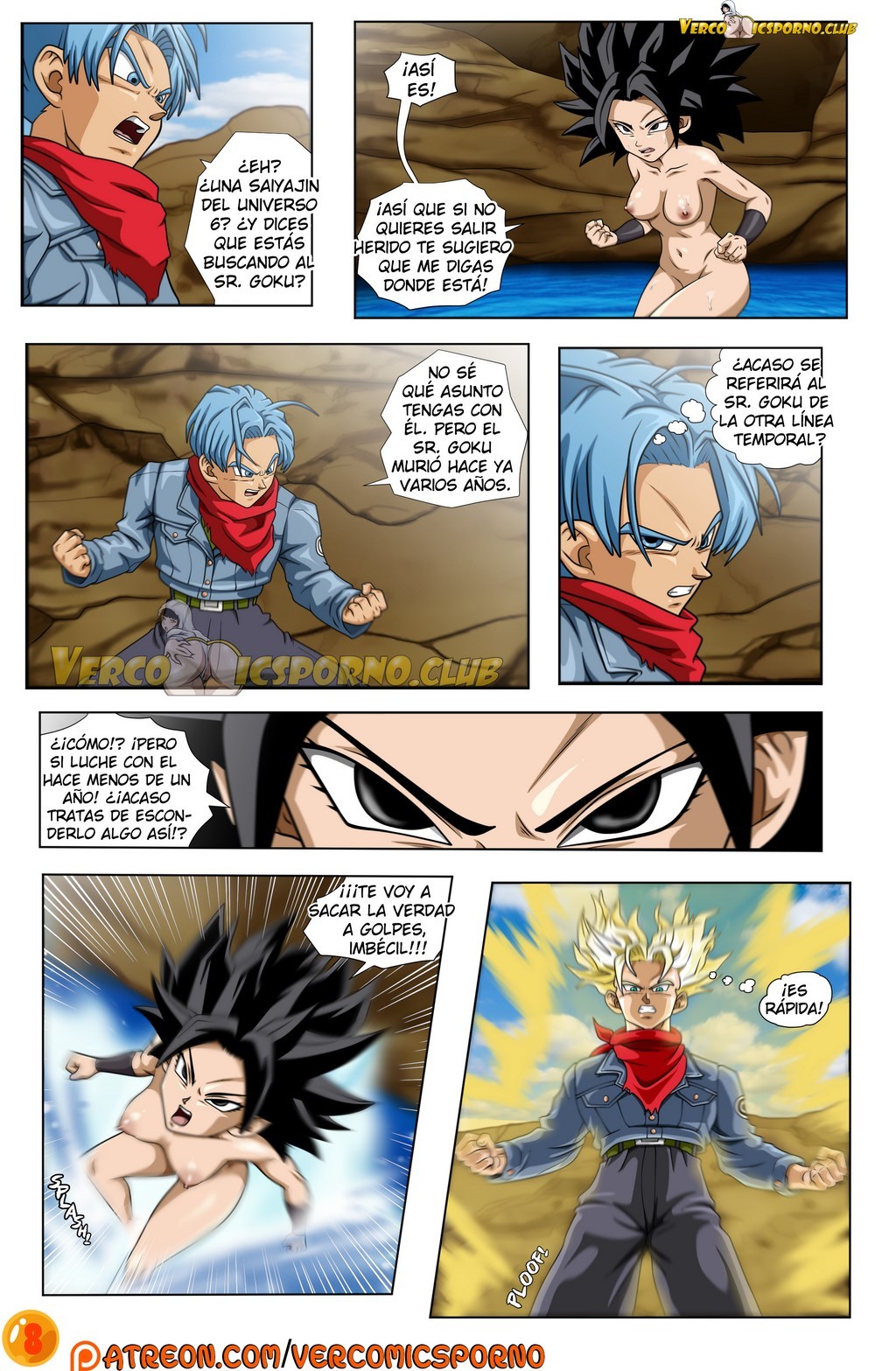 Read [Drah Navlag] Trunks & Caulifla (Dragon Ball Super) [Spanish] [VCP]  Hentai Porns - Manga And Porncomics Xxx