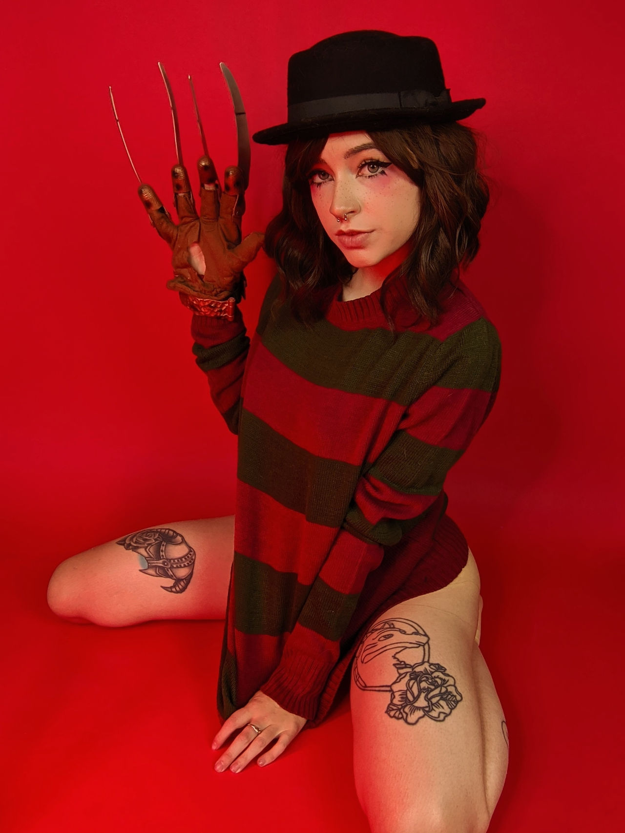 freddy krueger. gender bender. on. by. large tattoo. adminupdated. rusty fa...
