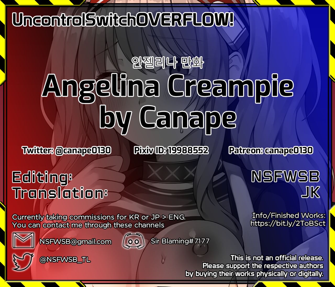 Read CANAPE Angelina Creampie Arknig