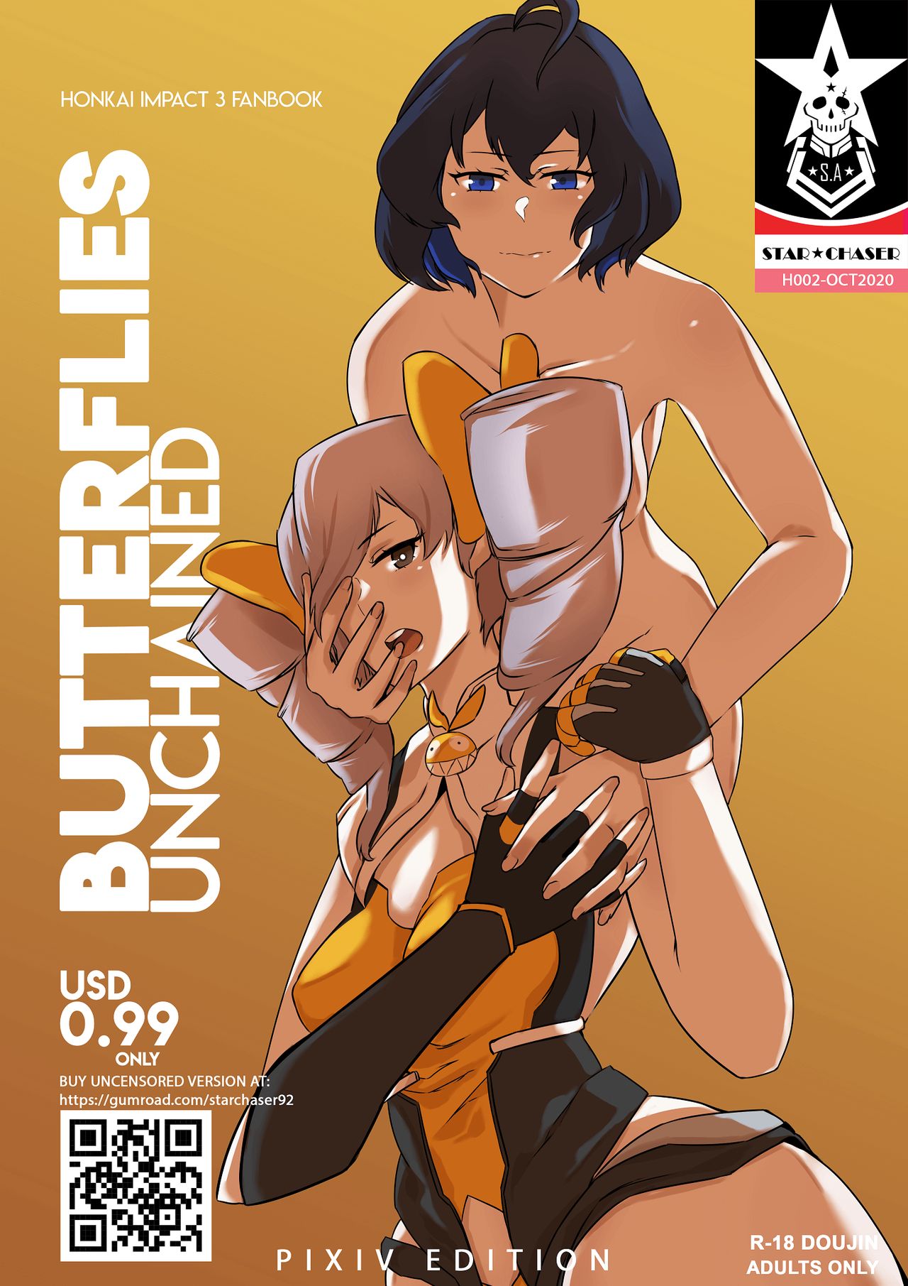 Read Star Chaser Hi3rd Doujinshi 002 Butterflies Unchained Pixiv Edition Hentai Porns Manga And Porncomics Xxx