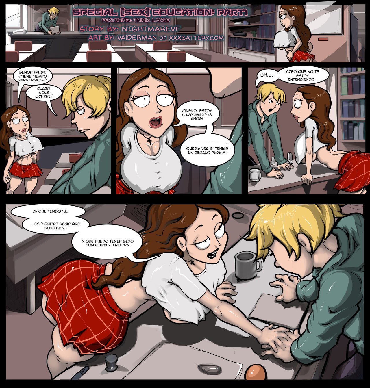 Read [Vaiderman] Sex Education (Rick And Morty) [Spanish] Hentai Porns -  Manga And Porncomics Xxx