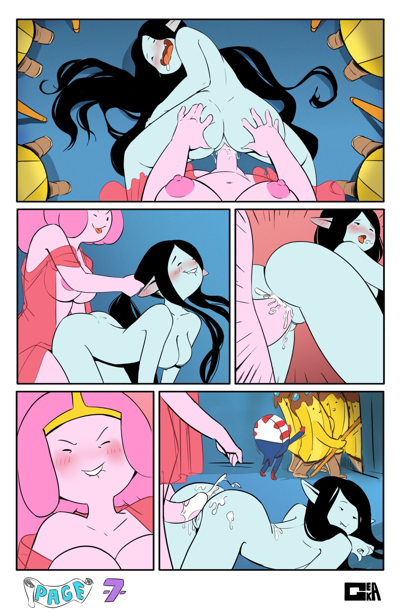 Adventure time hentai manga фото 63