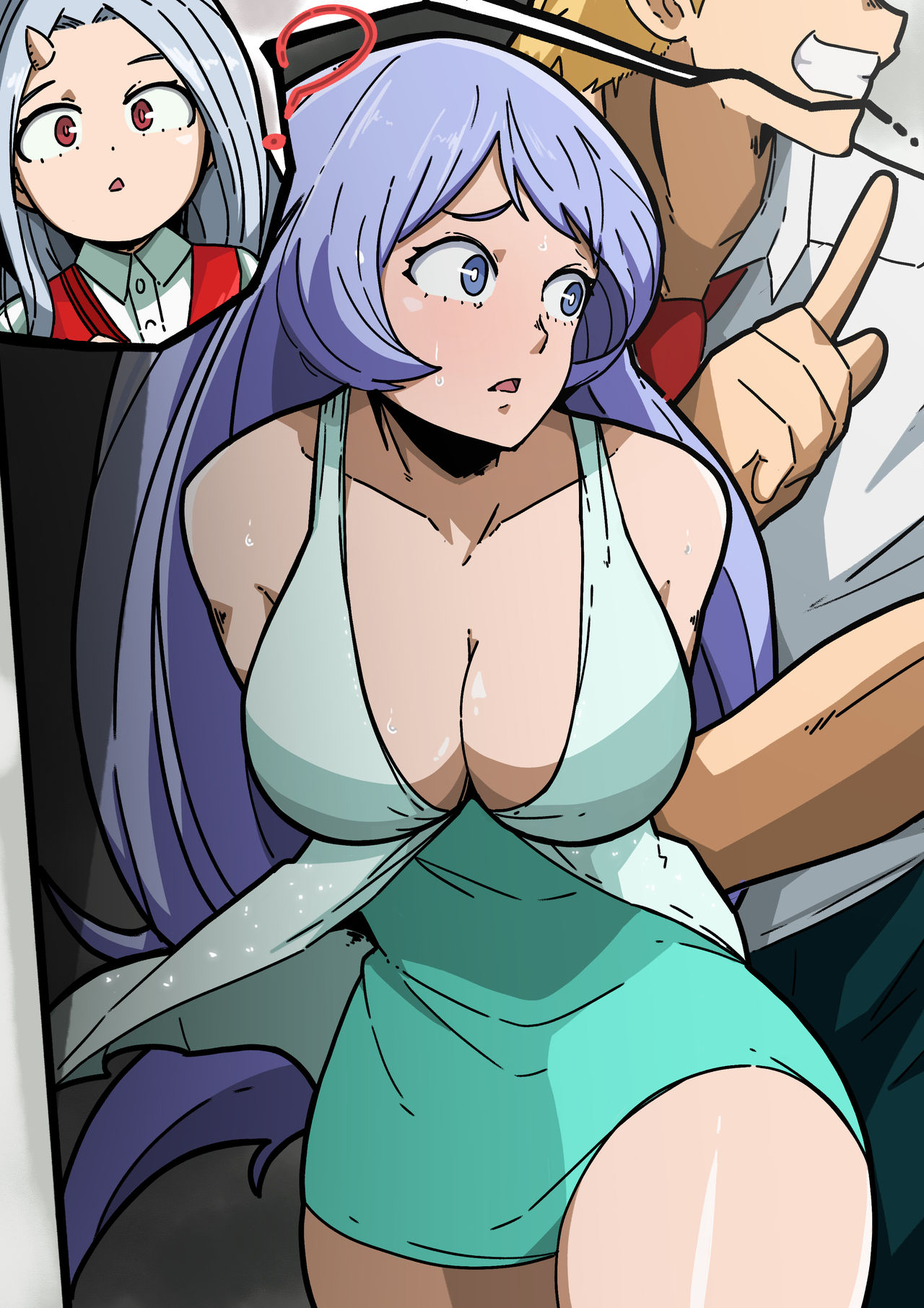 My hero academia nejire comic porn