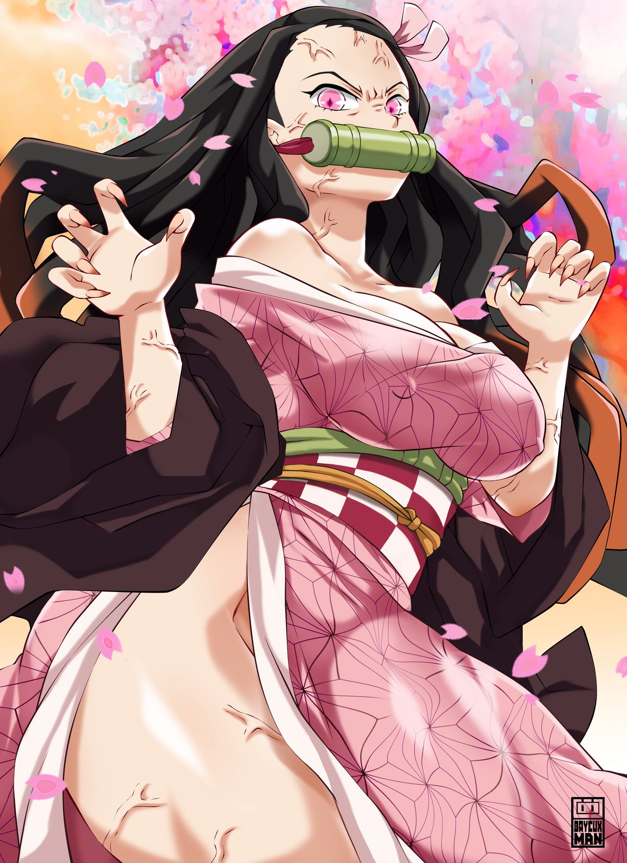 3d hentai nezuko фото 100