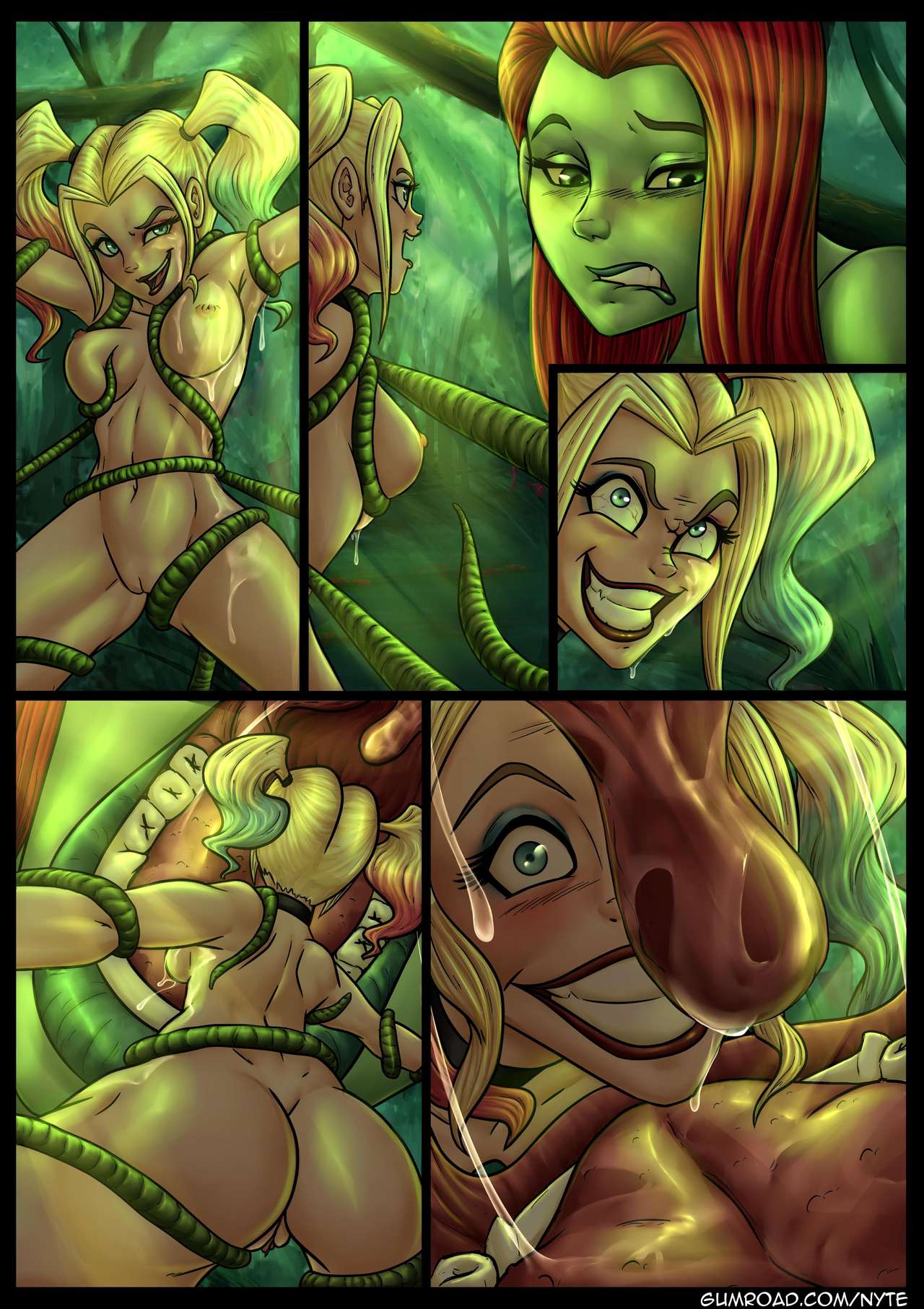 Nyte Poison Ivy and the Fantabulous Ingestion of One Harley Quinn.