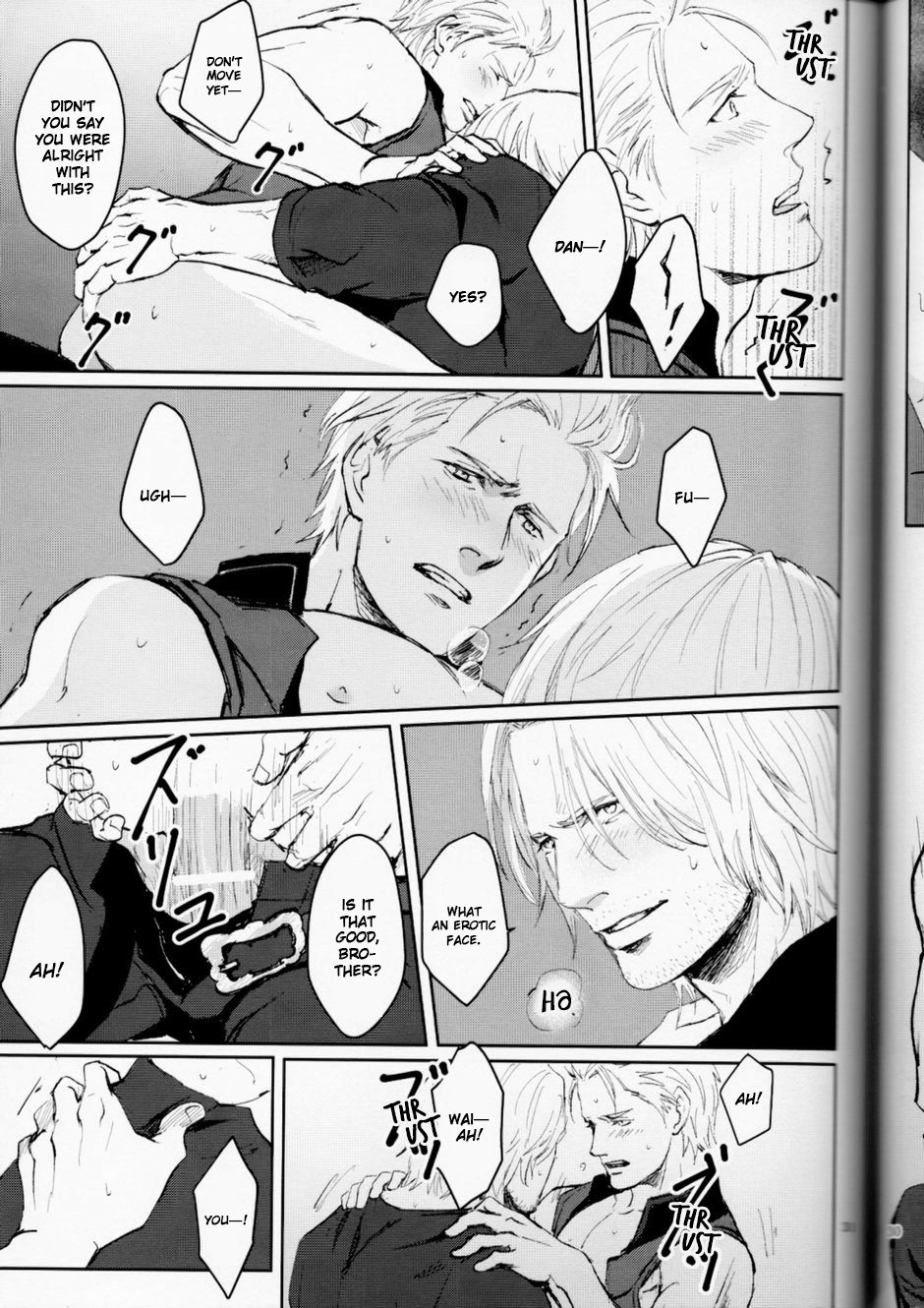 Devil may cry hentai manga фото 117