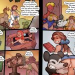2069015 4110060 Beauty and the Beast Belle Mickey Mouse comic markydaysaid