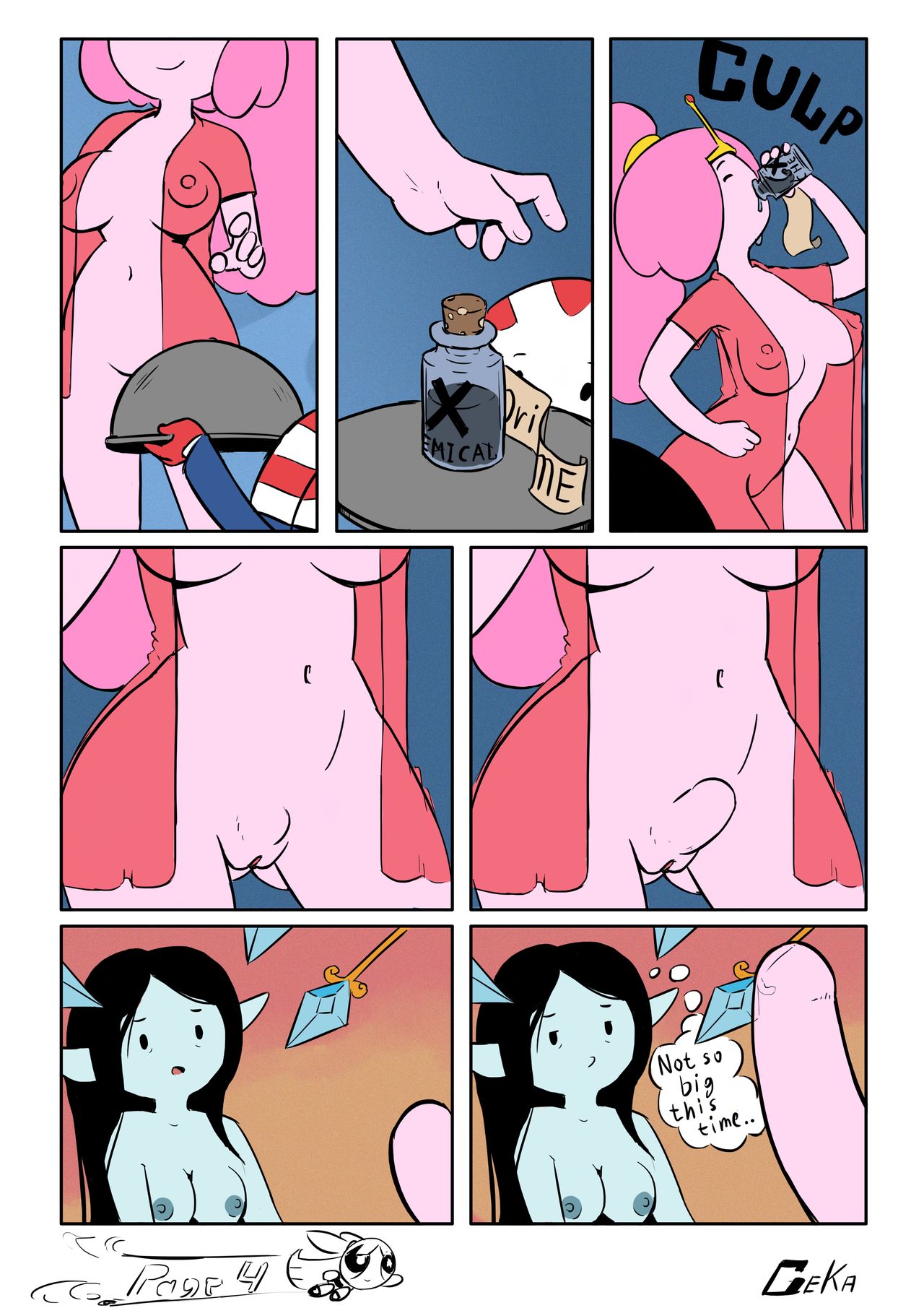 Adventure time hentai manga фото 98