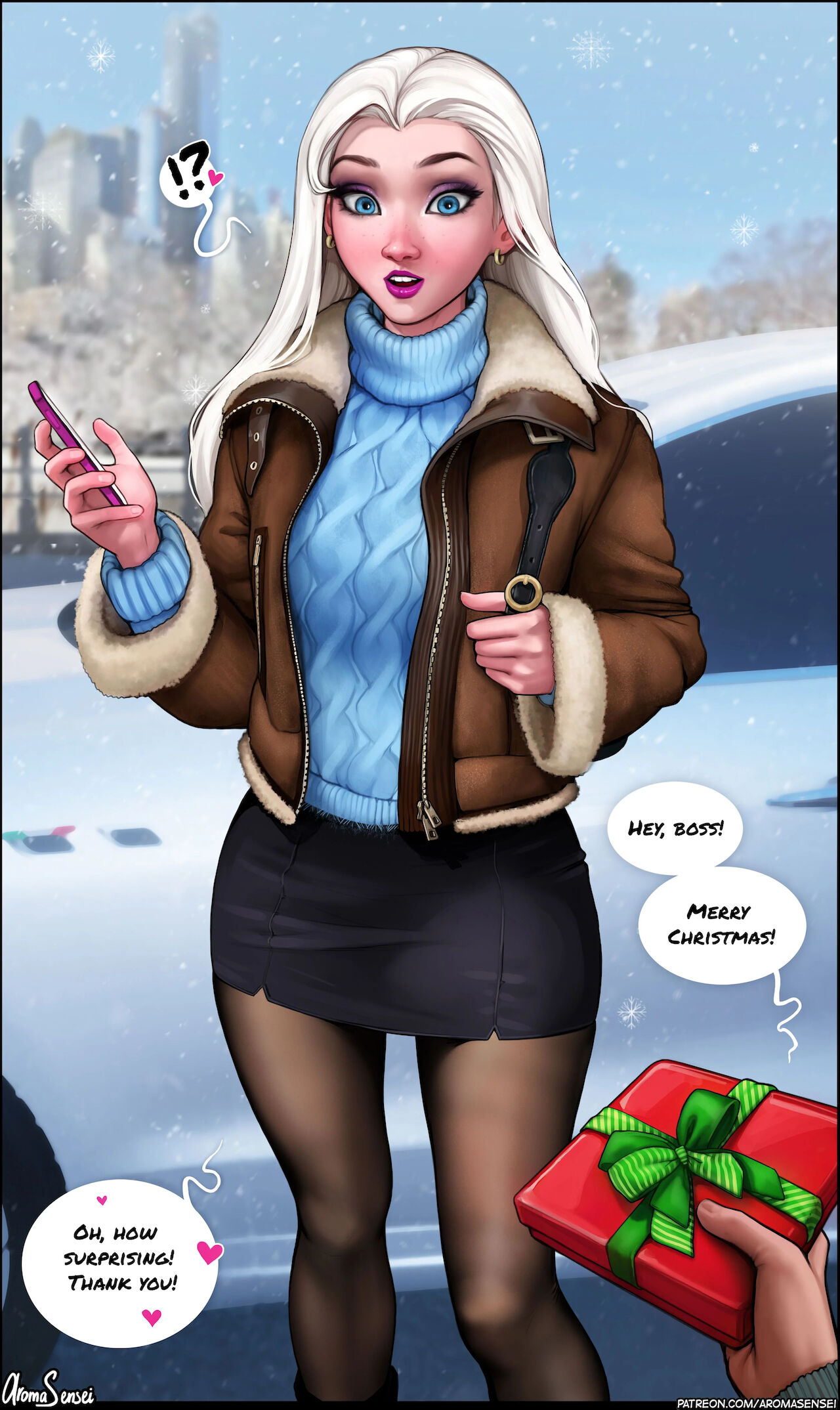 Bbw Cartoon Porn Frozen - Read X-Mas Present For Elsa (Frozen) [Aroma Sensei](English) Hentai Porns -  Manga And Porncomics Xxx