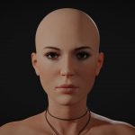 2117810 Cycles skin hair test WIP 4K 1