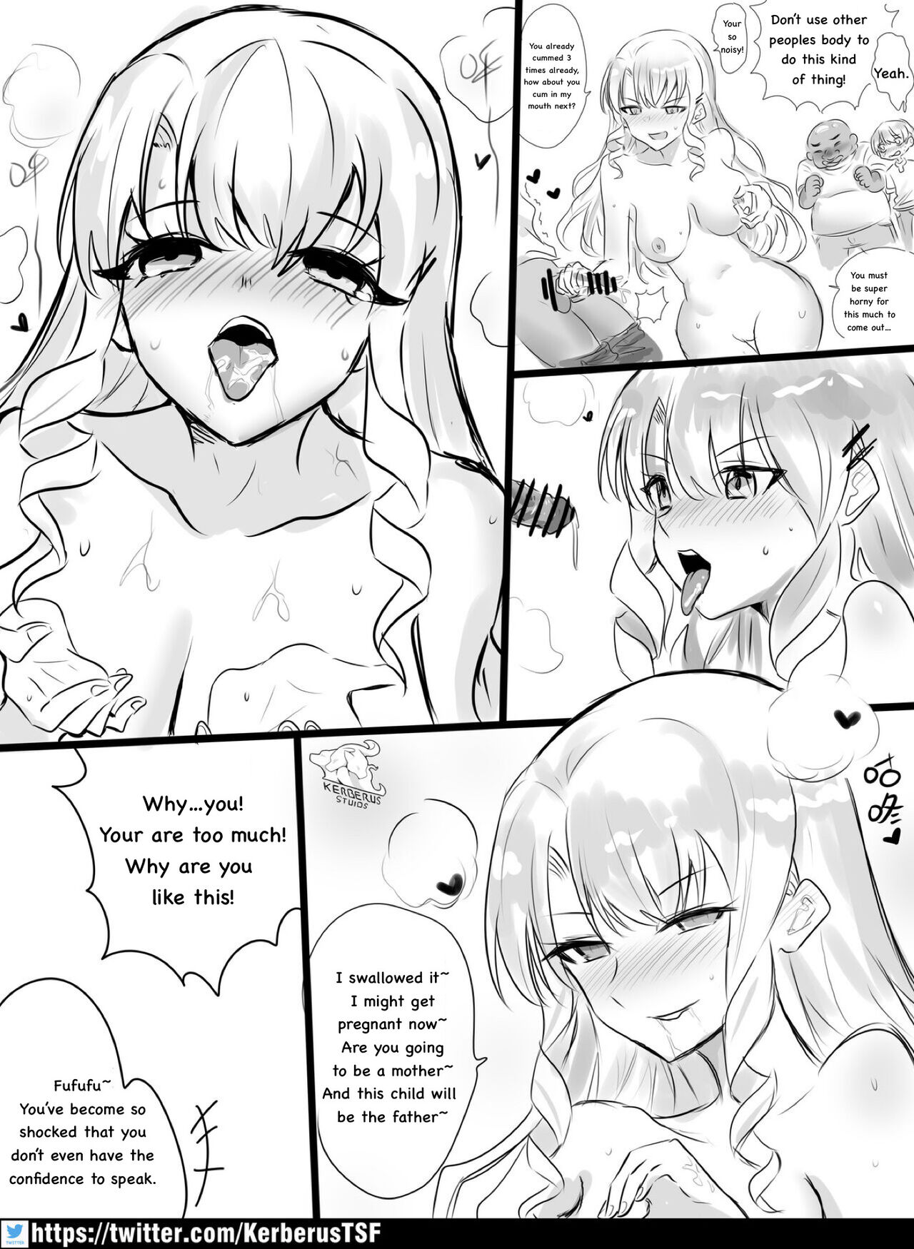 Manga hentai body swap фото 23