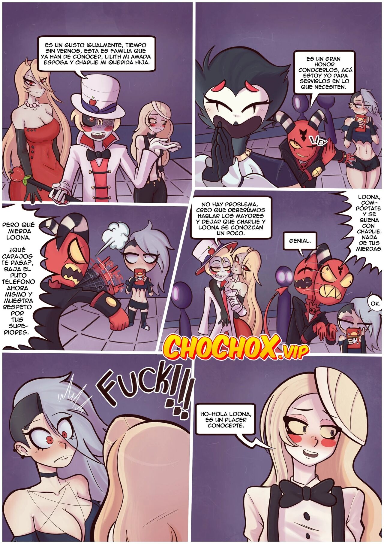 Read [ChoChoX] Hazbin Hotel: Demonic Infidelity Hentai Porns - Manga And  Porncomics Xxx