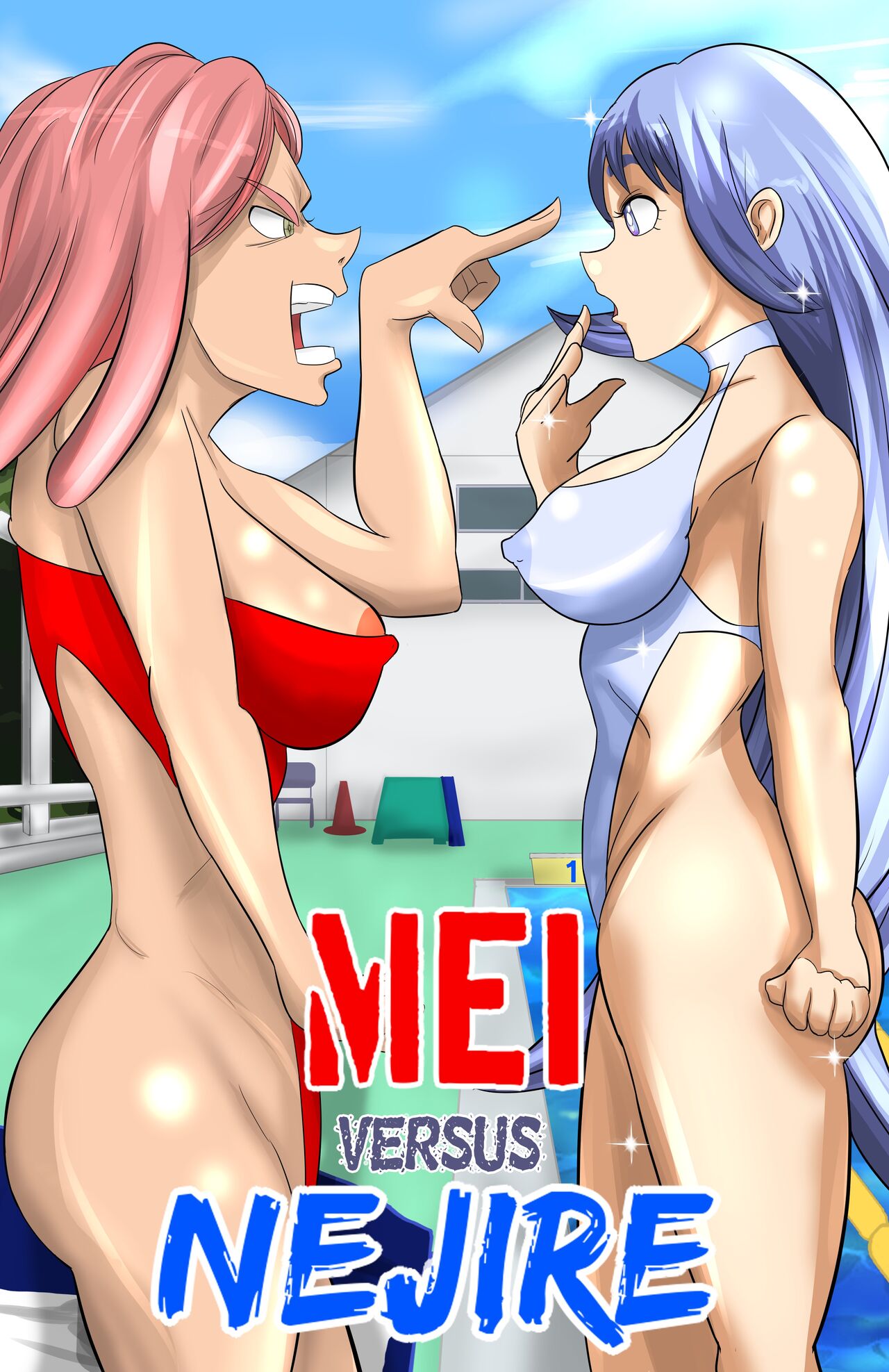 Mei and Nejire's steamy collaboration